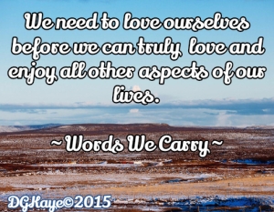 DG Kaye - Words We Carry quotes