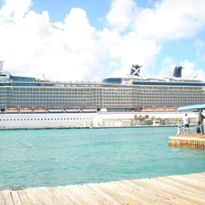 ship view Aruba